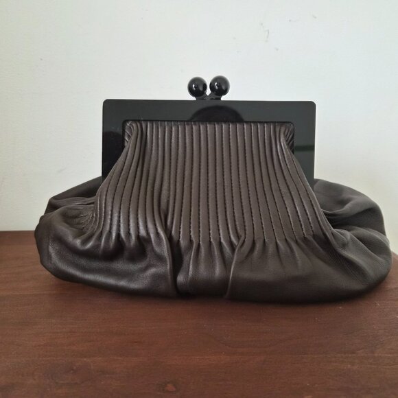 Marni Brown Clutch Bag - Picture 8 of 8